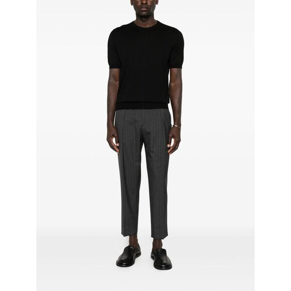 Fedeli Black T-Shirts & Vests - T-Shirts Men